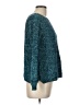 Faded Glory Tweed Teal Pullover Sweater Size L - photo 4