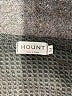 Hount Houndstooth Gray Black Long Sleeve Blouse Size M - photo 7