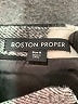 Boston Proper Checkered-gingham Gray Casual Skirt Size 0 - photo 4