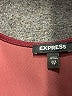 Express Solid Burgundy Cocktail Dress Size XXS - photo 4