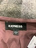 Express Solid Burgundy Formal Skirt Size 6 - photo 4