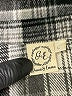 Grace & Emma 100% Polyester Plaid Gray Long Sleeve Blouse Size L - photo 7