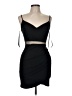 City Studio 100% Polyester Solid Black Cocktail Dress Size M - photo 1