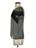 Ann Taylor LOFT 100% Polyester Gray Short Sleeve Top Size XS - photo 5
