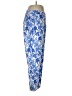 Boston Proper Print Blue Casual Pants Size 8 - photo 4