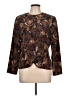 Jos. A. Bank 100% Polyester Brown Long Sleeve Blouse Size 12 - photo 1