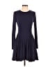 Assorted Brands Solid Blue Cocktail Dress Size S - photo 1