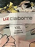 Liz Claiborne 100% Polyester Floral Ivory Short Sleeve Blouse Size XXL - photo 7