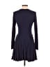 Assorted Brands Solid Blue Cocktail Dress Size S - photo 2