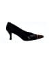 Stuart Weitzman Animal Print Black Heels Size 7 - photo 1