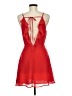 Lulus 100% Polyester Solid Red Cocktail Dress Size M - photo 2