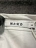 NA-KD White Long Sleeve Button-Down Shirt Size 32 - photo 7