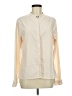 Ministry Color Block Ivory Long Sleeve Blouse Size M - photo 1