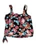 Maxine Floral Black Swimsuit Top Size 3X (estimated) - photo 2