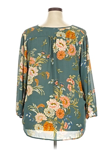 Fun2Fun 3/4 Sleeve Blouse (view 2)