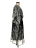 Speed Control 100% Polyester Paisley Gray Cocktail Dress Size S (estimated) - photo 4