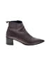 Everlane 100% Leather Burgundy Ankle Boots Size 10 1/2 - photo 1