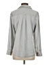Chico's 100% Polyester Gray Long Sleeve Blouse Size S - photo 2