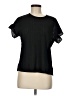 Badichi Black Short Sleeve Top Size M - photo 1