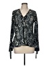 Shoshanna Blue Long Sleeve Blouse Size M - photo 1