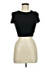 Zara Black Short Sleeve Turtleneck Size M - photo 1