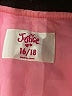 Justice 100% Polyester Metallic Pink Jacket Size 16 - 18 - photo 3