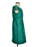 Miss Sixty 100% Polyester Solid Teal Cocktail Dress Size 4 - photo 4