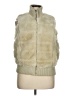Attention 100% Polyester Ivory Faux Fur Vest Size XL - photo 1