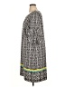 Tacera Print Gray Casual Dress Size 1X - photo 5