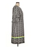 Tacera Print Gray Casual Dress Size 1X - photo 4