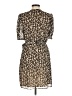 Heartloom 100% Polyester Animal Print Brown Casual Dress Size M - photo 2