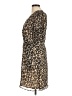 Heartloom 100% Polyester Animal Print Brown Casual Dress Size M - photo 5