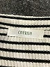 Cherish Stripes Ivory Long Sleeve T-Shirt Size L - photo 7