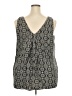 Torrid Gray Sleeveless Blouse Size 3X (3) - photo 2