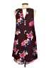 Love...ady 100% Polyester Print Brown Casual Dress Size S - photo 2