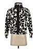 Active by Old Navy Animal Print Ivory Faux Fur Jacket Size XS - photo 1