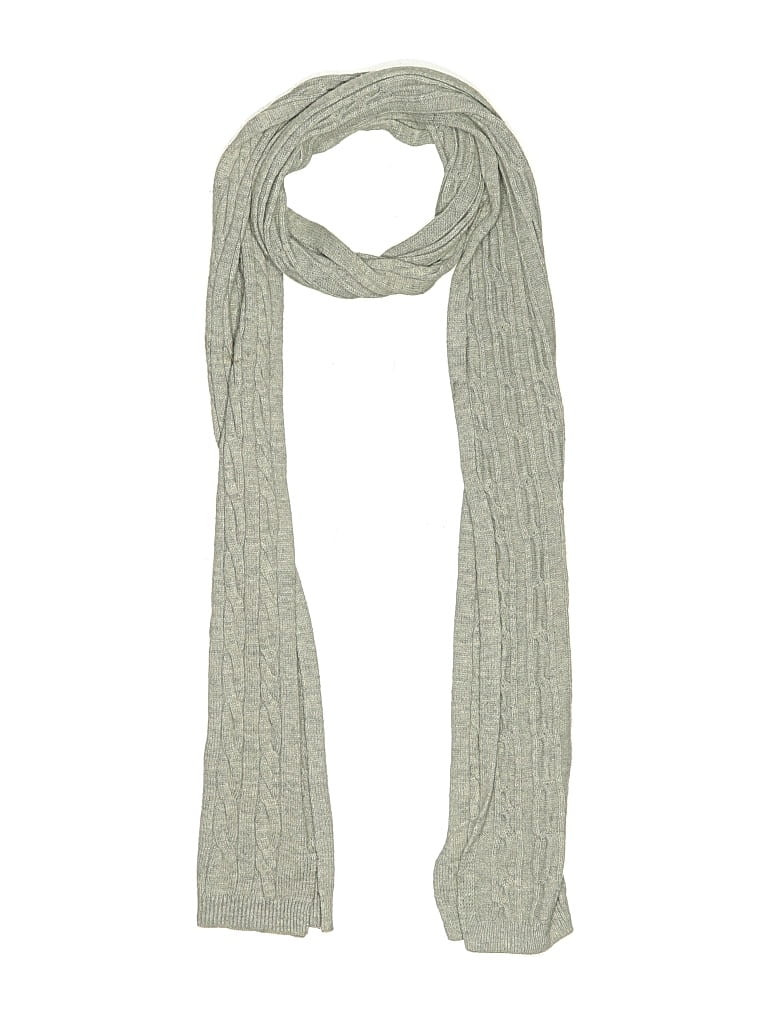 Pre-owned Talbots Scarf In Gray