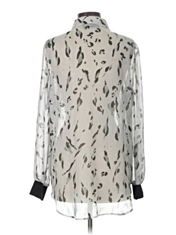DKNY Long Sleeve Blouse (view 2)