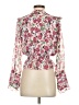 MISA Los Angeles 100% Polyester Pink 3/4 Sleeve Blouse Size XS - photo 2