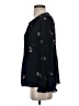 Ann Taylor 100% Polyester Black Long Sleeve Blouse Size S - photo 5