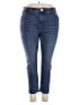 So Slimming by Chico's Solid Blue Jeans Size 2X (estimated) - photo 1