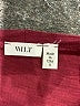 Wilt 100% Cotton Burgundy Pullover Sweater Size S - photo 7