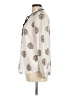 Lila Rose 100% Polyester Ivory Long Sleeve Blouse Size M - photo 5