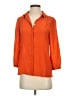 Broadway & Broome 100% Silk Orange blouse Size XS - photo 1