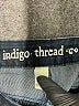 Indigo Thread Co. Chevron-herringbone Blue Jeans Size 8 - photo 7