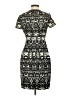 J.Crew Graphic Black Cocktail Dress Size 2 - photo 2