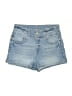 BLUE SPICE Blue Denim Shorts Size 7 - photo 1
