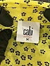 CAbi 100% Polyester Polka Dots Yellow Sleeveless Blouse Size M - photo 7