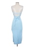 Unbranded 100% Polyester Blue Cocktail Dress Size S - photo 2
