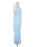 Unbranded 100% Polyester Blue Cocktail Dress Size S - photo 4